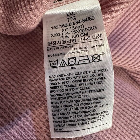NWT GAP Kids Pink Dress (XXL) - Picture 3 of 4